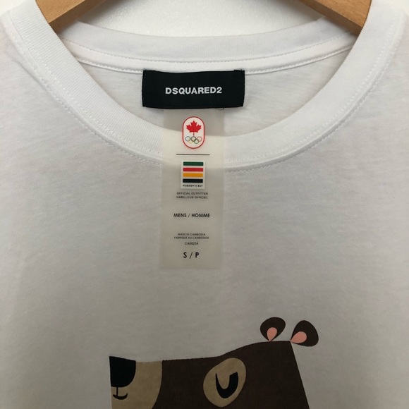 *RARE* DSQUARED2 x Hudson’s Bay 2016 Olympic Shirt - Picture 4 of 5